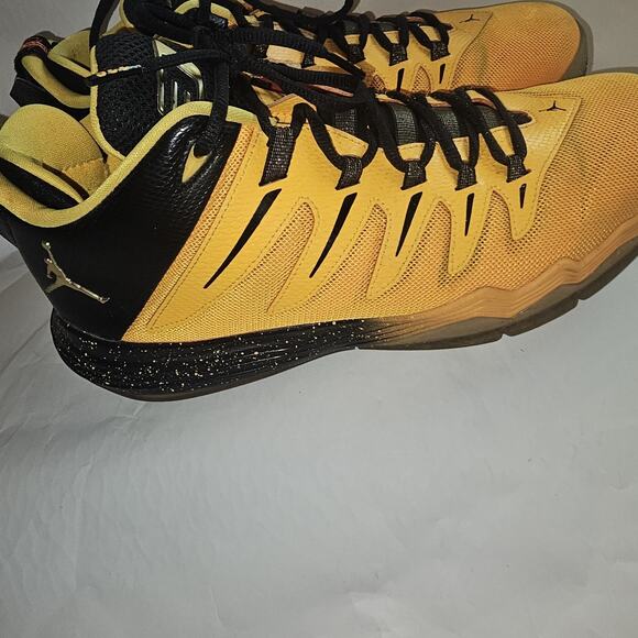 Nike Air Jordan Mens 12 Chris Paul CP3.ix Yellow Dragon Sneakers Deadstock Bball - Picture 5 of 14